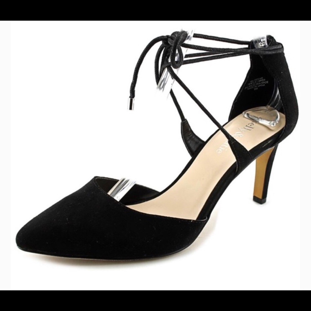 Kelly & Katie Valdes Suede Heels black size 8.5